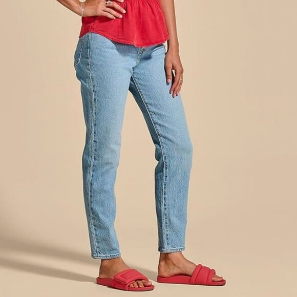 Olukai Sunbeam Slide Sandals- Lehua Flower - Picture 5 of 16